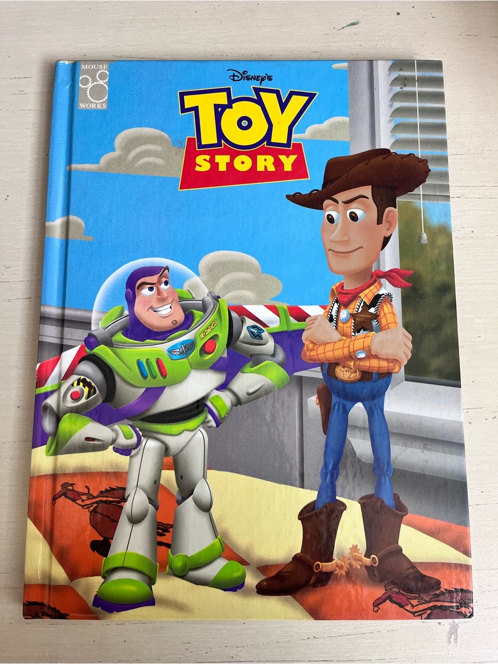 Vintage 1996 Disney Toy Story Hardcover Book -